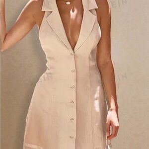 NWOT Halter top vest dress